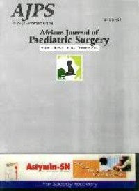 Image of African Journal of Paediatric Surgery