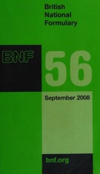 Image of British National Formulary : No. 56. September 2008