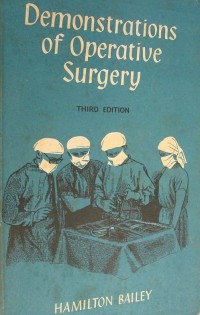 Image of Demonstrations of Operative Surgery
