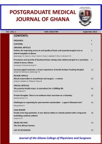 Image of Postgraduate Medical Journal of Ghana