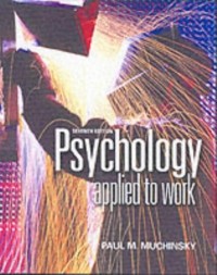 Image of Psychology: Applied to Work