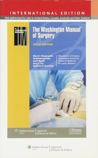 Image of The Washington Manual of Surgery